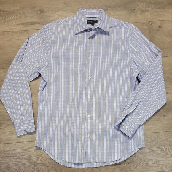 Banana Republic Shirt Mens Medium Blue Classiccore Preppy Long Sleeve Casual - Picture 1 of 5